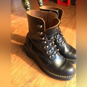Dr Martens platform boots